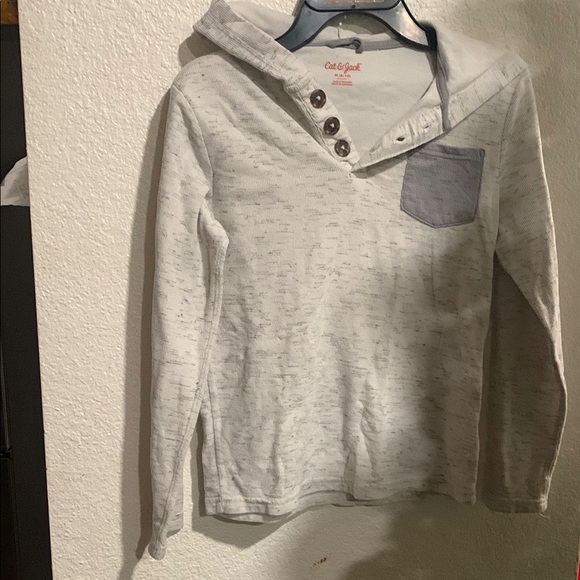 Cat & Jack Other - Cat & Jack Kids' White Hoodie with Pocket